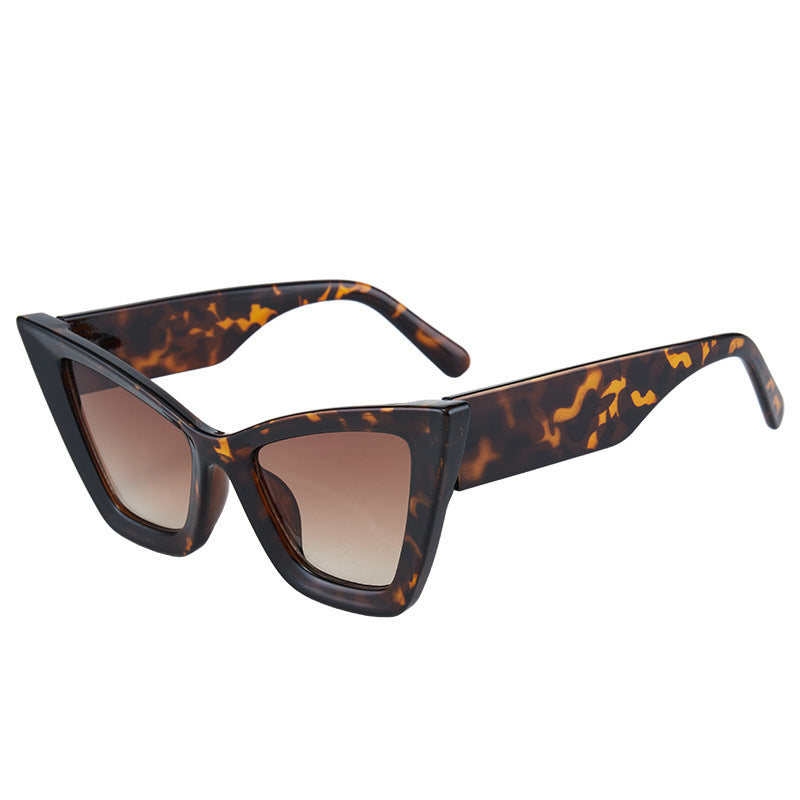 Wholesale Retro Triangular Cat Eye PC Sunglasses
